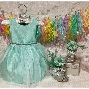 Silvery Sparkles Centerpiece For Baby Shower, Little Girls Birthday, Christening